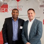 Del Brown with Kevin Green at Property Options Event